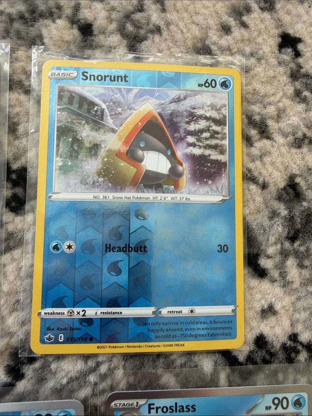 Snorunt Froslass Glalie Evolution Lot 10 Cards | Reverse Holo | ✨5/$25✨